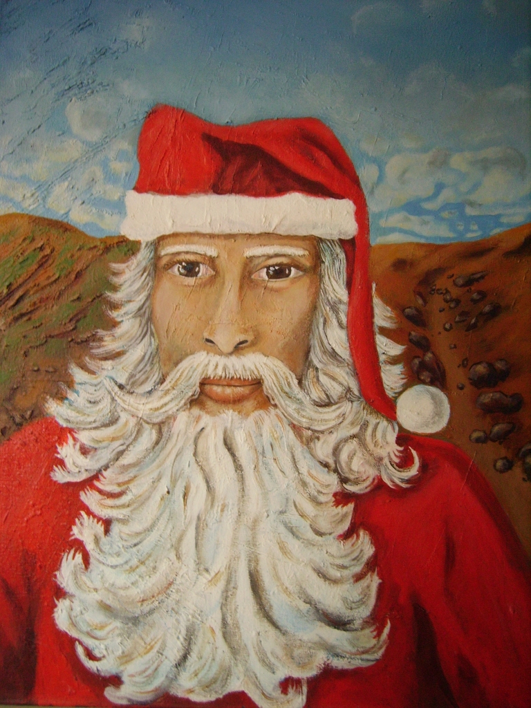 <br>‟renaissance au père Noél‟-54cm/73cm - 2007<br>